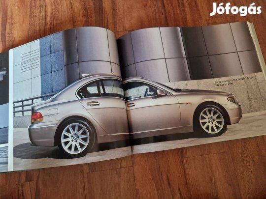 BMW E65 7-Es Sorozat Prospektus 2002 135 oldal !!!!