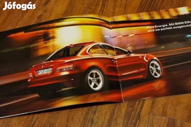 BMW E82 1-Es Coupé Prospektus 2007