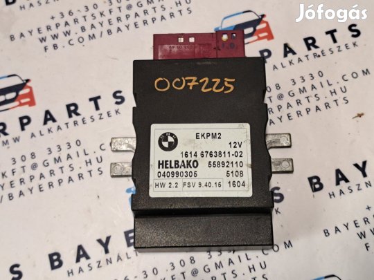 BMW E87 E90 E60 X5 EKPM ekpm2 AC üzemanyag szivattyú relé vezérlő mod