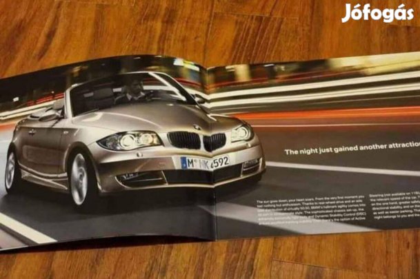 BMW E88 1-Es Cabrio Prospektus 2008