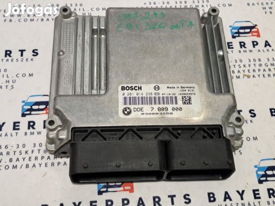 BMW E90 320d 177le N47 ECU motorvezérlő elektronika computer - automa