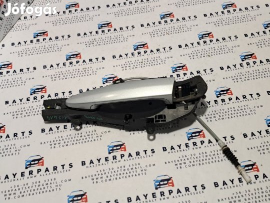 BMW E90 E91 bal első komplett ezüst titansilber külső kilincs