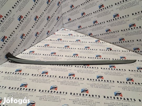 BMW E90 E91 bal első szélvédő takaró keret - ezüst titansilber titans