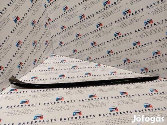 BMW E90 E91 bal első szélvédő takaró keret - fekete