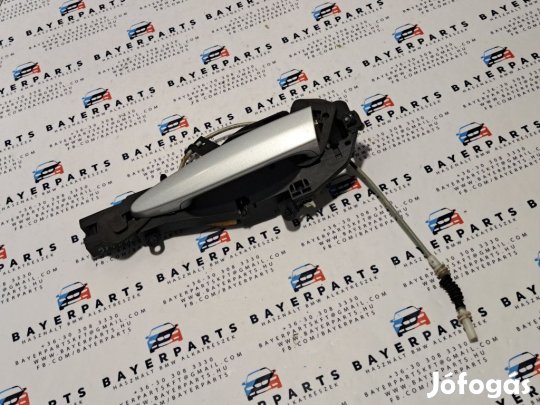 BMW E90 E91 bal hátsó komplett ezüst titansilber külső kilincs