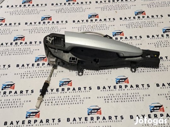 BMW E90 E91 jobb első komplett ezüst titansilber külső kilincs