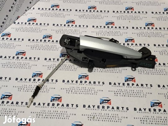 BMW E90 E91 jobb hátsó komplett ezüst titansilber külső kilincs