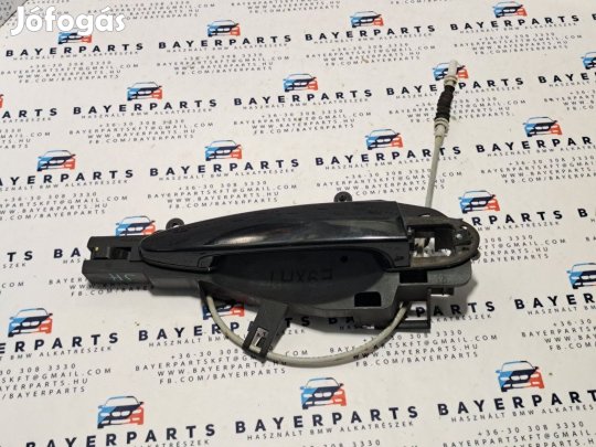 BMW E90 E91 jobb hátsó komplett fekete black sapphire külső kilincs