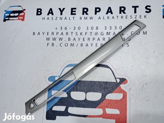BMW E90 E91 sedan touring ezüst műszerfal díszléc dekorléc dekor