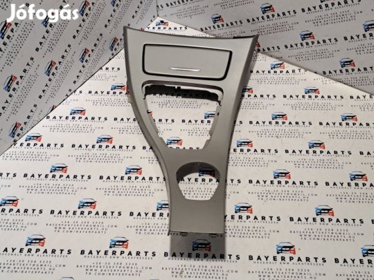 BMW E90 E91 sedan touring ezüst váltókeret váltó keret díszléc dekorl