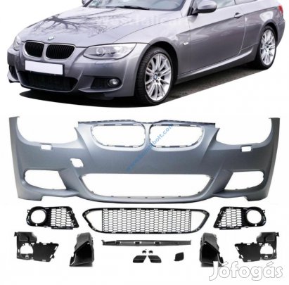 BMW E92 E93 lci M-tech, M-paket első lökhárító 2010-2013