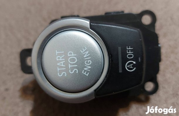 BMW F07, F10, F11, F06, F12, F13, F01lci start-stop gomb, indító gomb