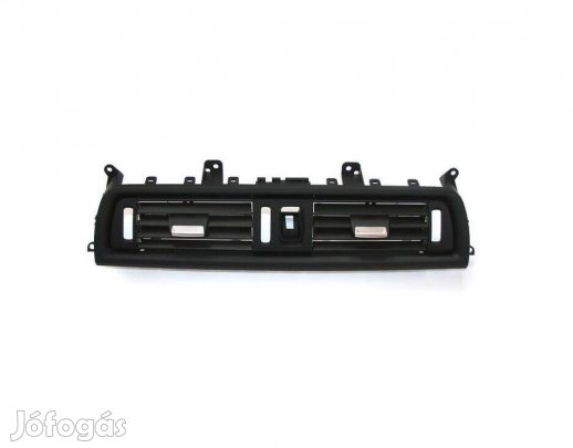 BMW F10 F11 F18 szellőzőrács , szellőző rostély középső - fekete