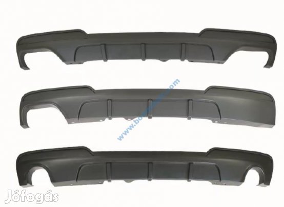 BMW F10 F11 M paket hátsó lökhárító diffúzor / matt /