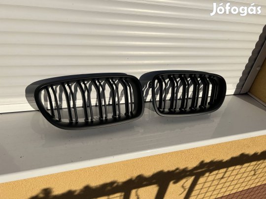 BMW F10 F11  fekete hűtőrács / vese 2010-2017