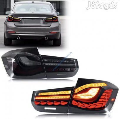 BMW F30 F35 GTS style LED hátsó lámpa szett 2012-2018 / E jel /