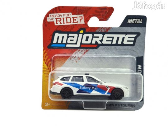 BMW G81 M3 Touring - Safety Car - fehér - Majorette - 1:64