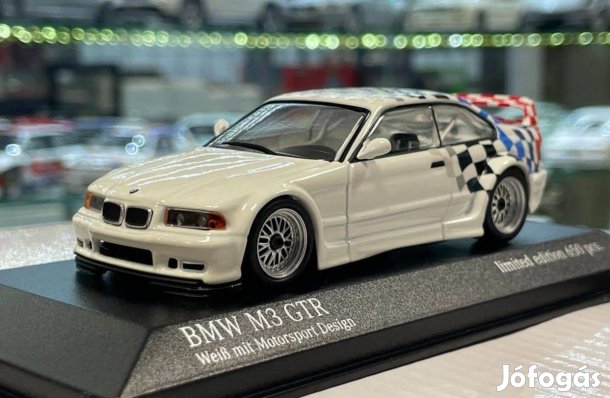 BMW M3 GTR E36 1993 1:43 Minichamps 943023384 Limited Ed 650