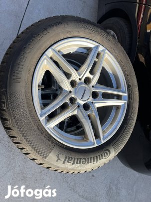 BMW Mercedes alufelni garnitúra teli gumival 