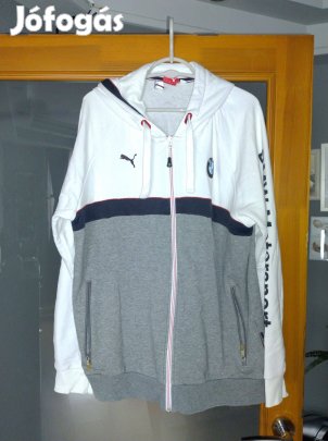 BMW Motorsport Puma kapucnis kardigán