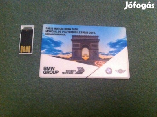 BMW USB 2.0 kártya, lap pendrive 8 GB