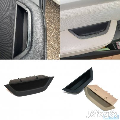 BMW X3 X4 F25/F26 ajtóbehúzó, ajtózseb takaró betét sofőr fekete-bézs