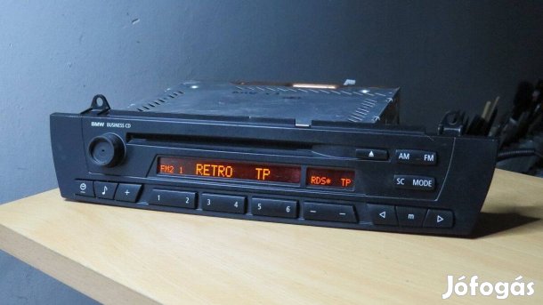 BMW X3 gyári Business cd rádió fejegység - AUX