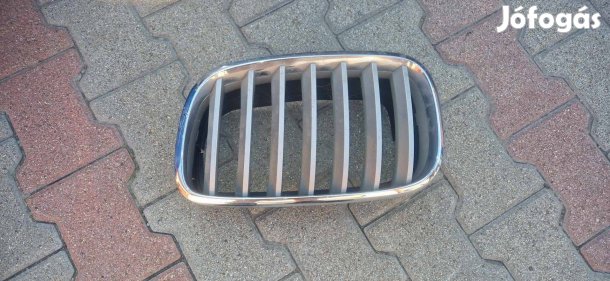 BMW X5 E70 bal első hűtőrács, díszrács, "vese" 51137171395