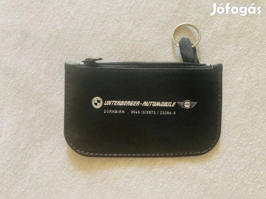 BMW bőr kulcstartó