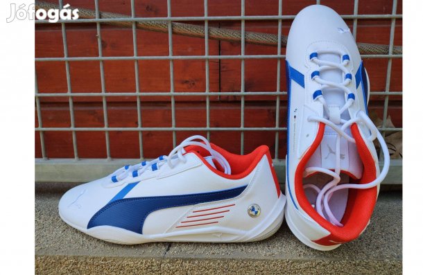 BMW eredeti Puma fehér cipő (42,5)