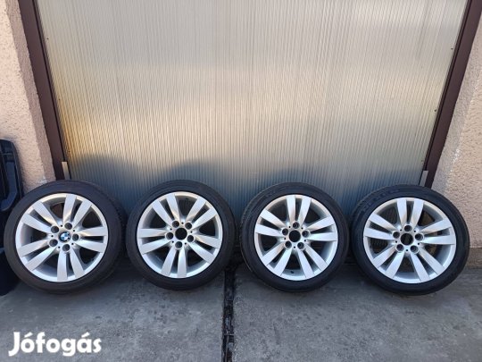 BMW gyári alufelni 17 col, BMW Style 161, 17 Colos felni+gumi eladó