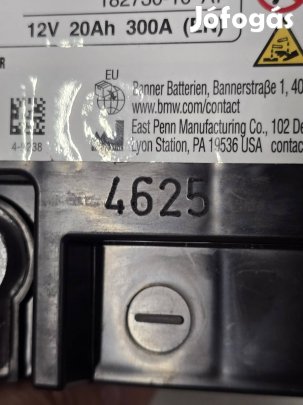 BMW i3 12V kis akkumulátor 6121 9321815 