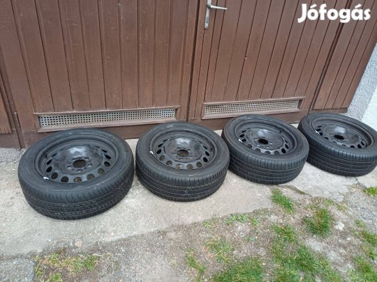 BMW lemezfelni garnitúra (7,5Jx17EH2 5x120) Firestone nyári gumikkal