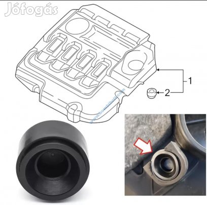 BMW motorburkolat gumi rögzítés 11147799108 E90 E91 E92 E93 F22 F30