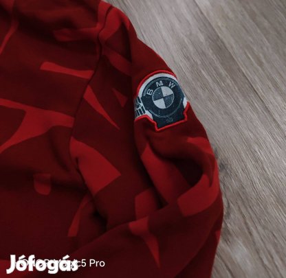 BMW pamut férfi sportos pulóver L