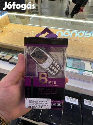 BM 10 Kártyafüggetlen, 12 hó garancia
