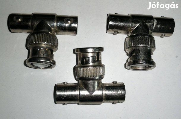 BNC T dugó, elosztó