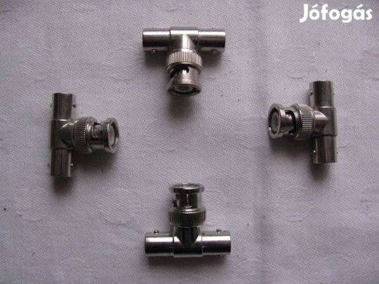 BNC-T elosztó , több db