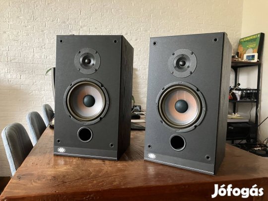 BNS E24 hangfal , 80 watt, 43 x 24 x 26cm , átlátszó membránnal