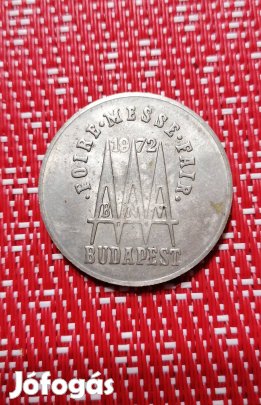 BNV Budapest 1972 érme