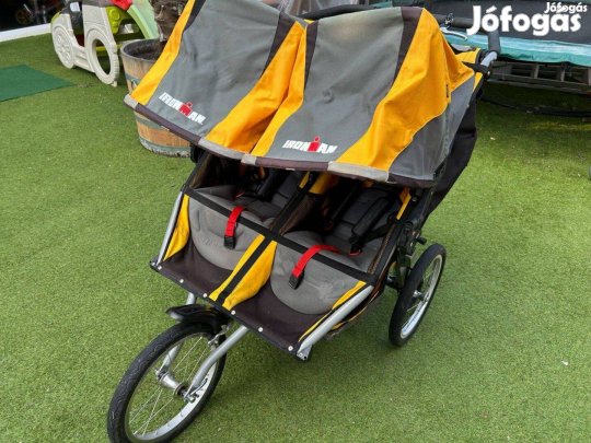 BOB Ironman Duallie futóbabakocsi (futókocsi) iker, prémium