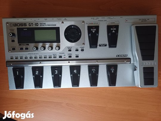 BOSS GT10 gitár multieffekt processzor+tok
