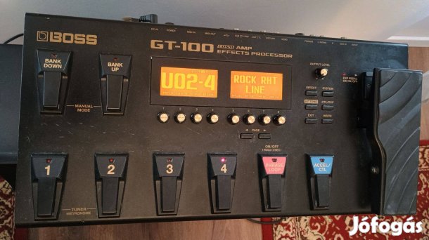 BOSS GT 100 gitár multieffekt