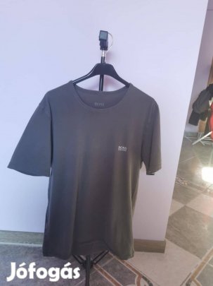 BOSS basic sötétszürke póló