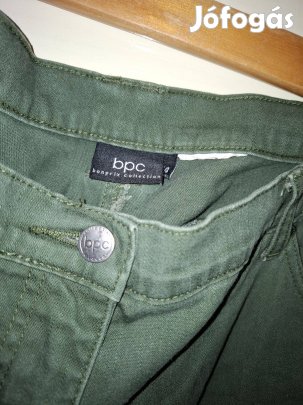 BPC férfi zöld farmernadrág nagy méretben