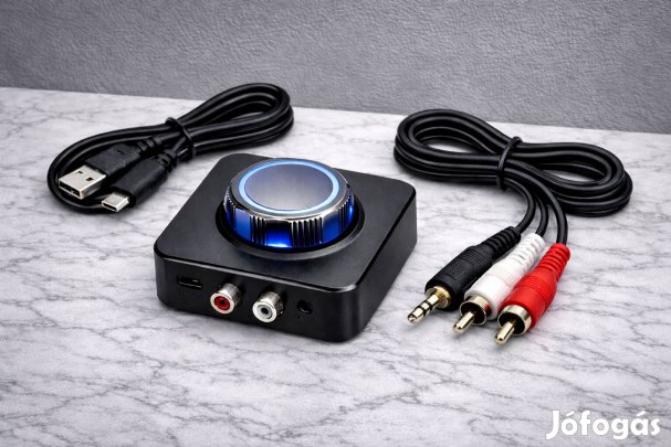 BR04 Bluetooth RCA audio adapter wireless receiver MP3 lejátszó AUX er