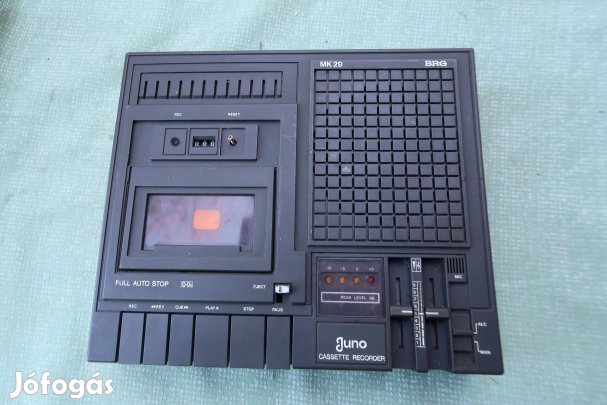 BRG Juno kazettás magnó kifogástalan