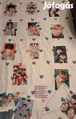 BTS mintás ágynemű-szett