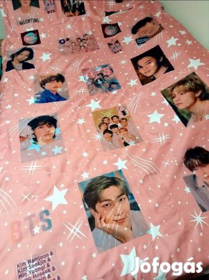 BTS mintás ágynemű-szett
