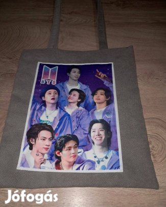 BTS mintás vászontáska